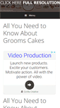 Mobile Screenshot of groomscake.org